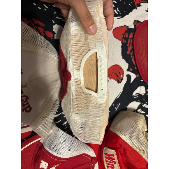 12 Vintage NASCAR Winston Cup Series Trucker Hats Daytona 500 Some crumble lot - Picture 5 of 8